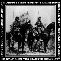 Die Stationen von Cluster Bomb Unit LP